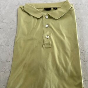 Mens XLT Big & Tall Designer Luxury Castagne Polo Golf Shirt Apple Green